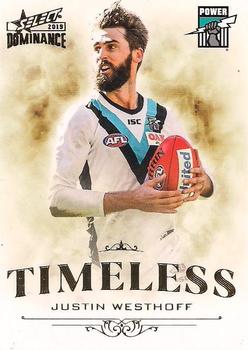 2019 Select Dominance - Timeless #T54 Justin Westhoff Front